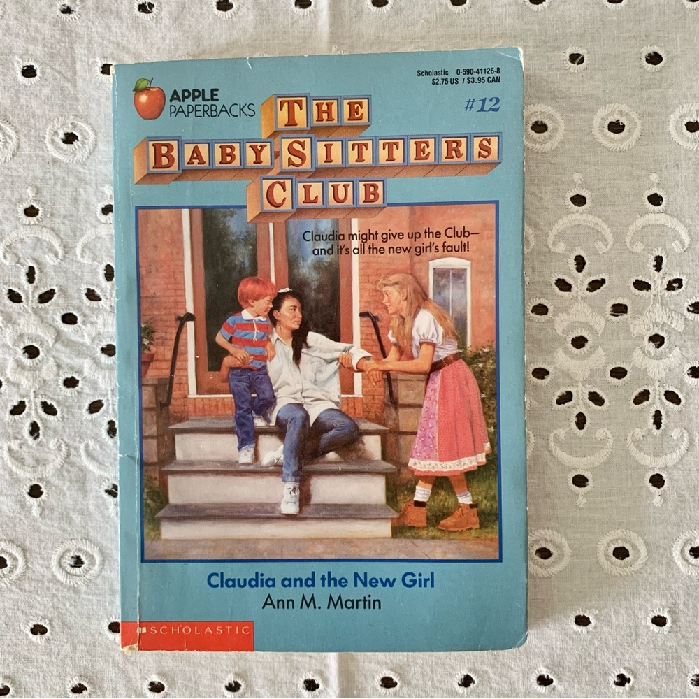 The Baby-Sitters Club - Claudia and the New Girl #12 - Vintage 90s Scholastic